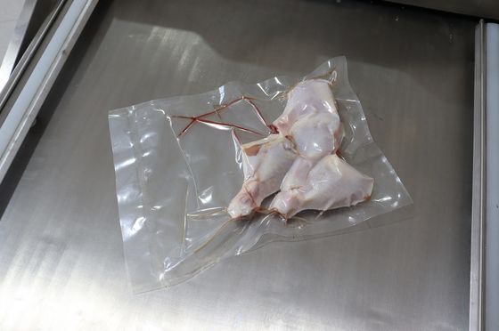 식물, 빵, 생선, 해산물을 위한 전기 구동 듀플 챔버 진공 포장 기계 120kg