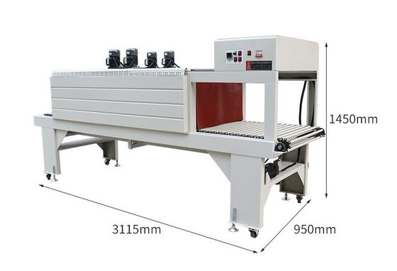 자동 PE 필름 수축 기계 맥주 음료 미네랄 물 전압 220V / 380V