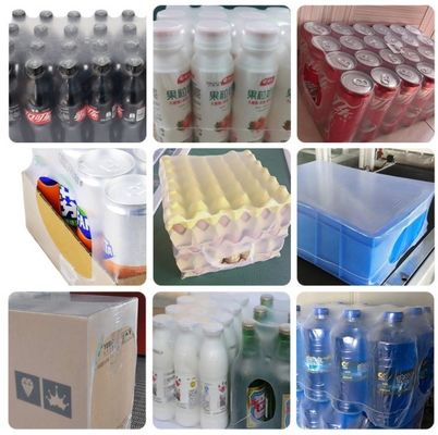 자동 PE 필름 수축 기계 맥주 음료 미네랄 물 전압 220V / 380V