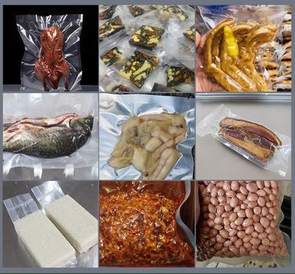 단일 챔버 반자동식품 산업용 식료품 진공 밀폐기