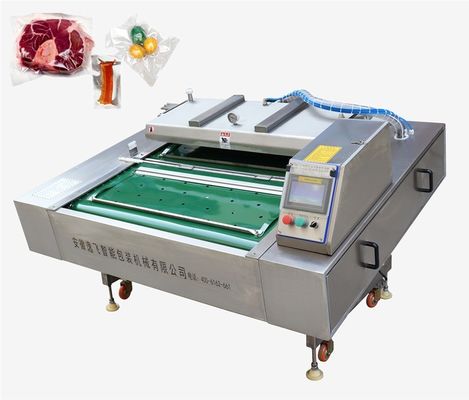 부시 펌프 장착 DZ-1100 단일 밀폐 진공 포장 기계 모든 스테인레스 스틸