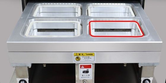 가스 플러시 트레이 밀폐기장