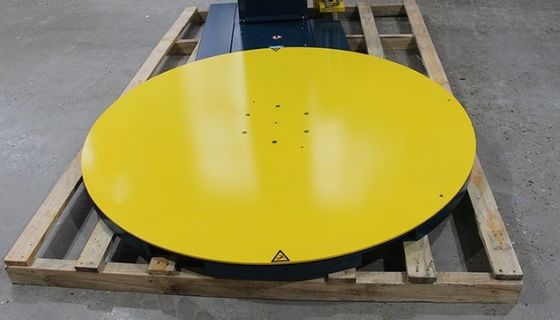 1500kg/2000kg의 최대 부하량을 가진 자동 팔레트 포장 및 스트랩 기계