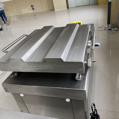 소형 포장용 간편하게 작동되는 반 자동 듀얼 챔버 진공 기계