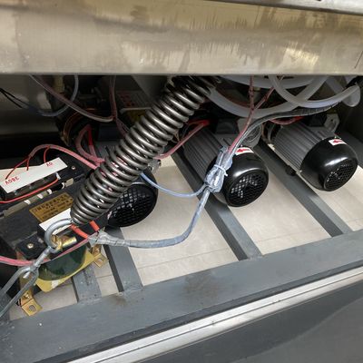 소형 포장용 간편하게 작동되는 반 자동 듀얼 챔버 진공 기계