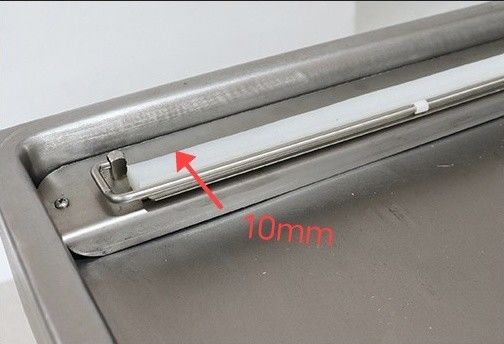 2개의 밀폐 스트립과 220V/380V 전압의 2개의 칸실 진공 고기 포장 기계