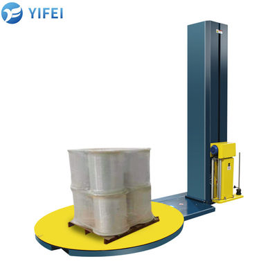 직물 자동 스트레치 랩 회전 테이블 기계 2600*1500*2550mm 부드러운 포장