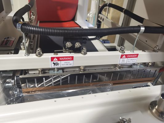 450L PLC 타입 계란 트레이 수직 광 전기 센서와 함께 자동 밀봉 랩 머신