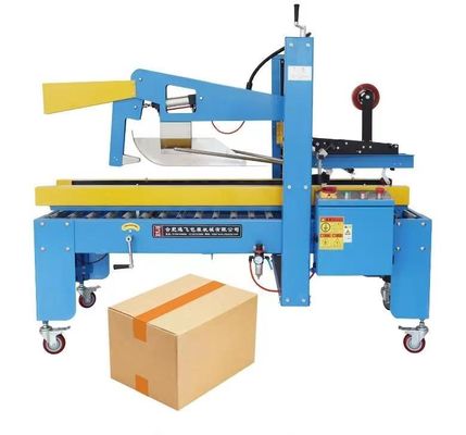 220V/50HZ 전압 포장 라인을 위한 완전 자동 카튼 에렉터 및 밀폐 기계