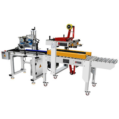 B2B 포장 솔루션용 카튼 시일러 접착형 평면 측면 라벨링 기계