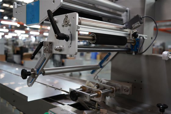 자동 플라스틱 봉지 베개 빵 포장 기계 90-400mm 패키지 필름 너비