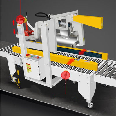 FXJ-5050Z 자동 플래프 케이스 테이퍼 시일러 다재다능하고 유연한 카튼 시일러