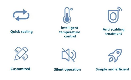 포장 종류 가방 자동 진공 밀폐기 식품 식사 포장 점심 상자