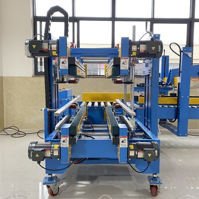 48/60/72mm 테이프 크기 카튼 박스 코너 밀폐 기계 500 KG 포장 효율