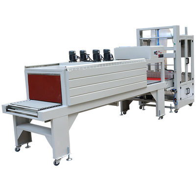 플라스틱 포장품 병 병 캔 및 카튼에 대한 완전 자동 수축 포장 기계 180 KG