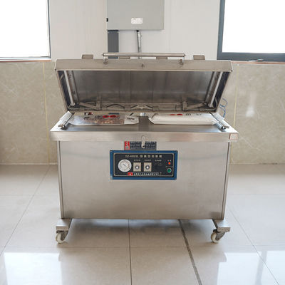 전기 가동 Dz400 생선 진공 밀폐기 기계 플라스틱 봉지 220V 단일 챔버