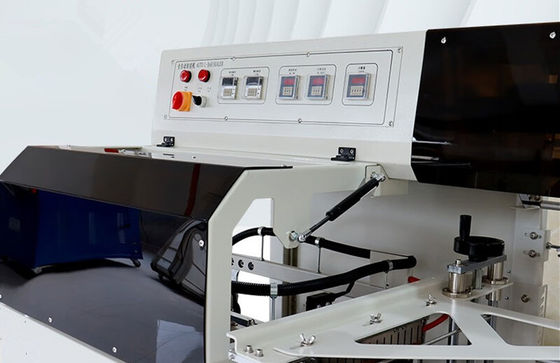 플라스틱 필름 봉지 상자 자동 L 바 시일러 측면 시일링 절단 열 수축 포장 기계