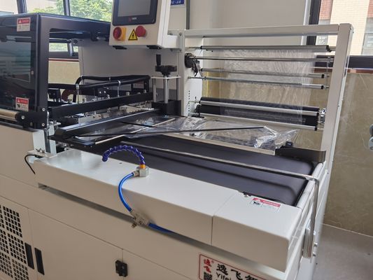 300kg 반자동 플라스틱 필름 L 막물 밀폐 및 절단 기계 에너지 광업