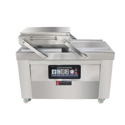 상업용 반 자동 DZ 400 듀플 챔버 진공 밀폐기 4Pcs 밀폐 스트립