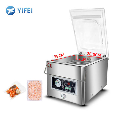 시간 절감 기능이 있는 플라스틱 포장 테이블 상단 진공 밀폐기 L480*W330*H360mm