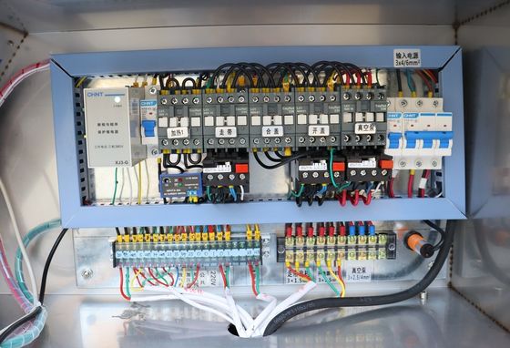 380V/50HZ 전압 육류 식품용 상업용 자동 롤링 진공 포장 기계