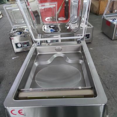 고도로 반자동적인 상업용 데스크톱 비공 밀폐 포장 기계 쌀 고기