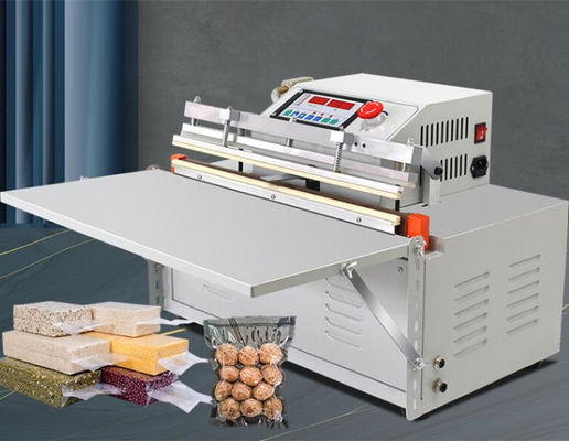 500 용량 외부 공기 배기가스 진공 포장 기계 고객 요구 사항