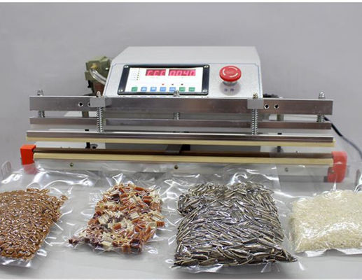 500 용량 외부 공기 배기가스 진공 포장 기계 고객 요구 사항