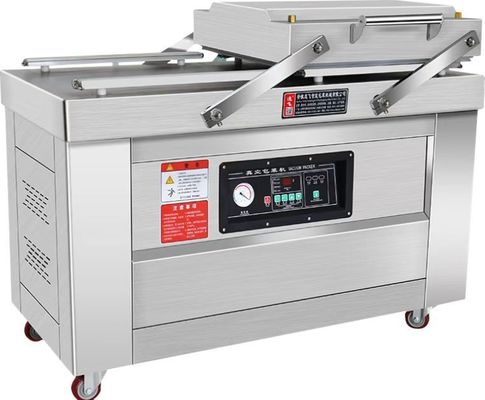 식품 포장 전기 듀플 챔버 진공 포장 기계 4Pcs 밀폐 스트립