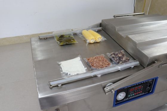 두 개의 챔버 큰 갈라진 진공 포장 기계 설탕 쌀 간식 향신료 저렴
