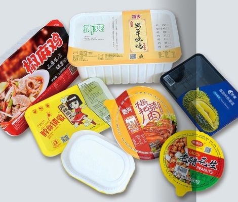 전기 구동 CE 자격을 갖춘 진공식품 트레이 밀폐기장