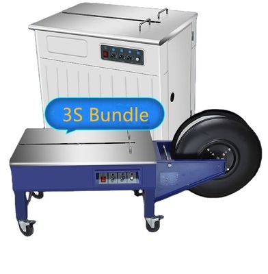 반자동 전기 데스크톱 PP 벨트 결합 스트랩 포장 기계 60 KG 용량