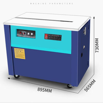 에너지 광산 산업의 카튼 포장용 반 자동 종이 스트랩 기계