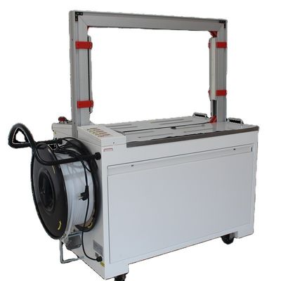 1000W / 10A 완전 자동 베일 제조를위한 반 자동 PP 벨트 스트래퍼 스트래핑 머신