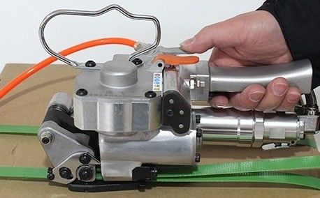 0.5-1.5mm 스트랩 너비 포장용 A19 스틸 스트랩링 기계