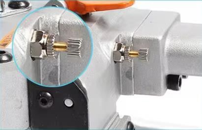 A19/A25 13~16mm PP/PET 스트랩을 위한 Pneumatic Buckle Free 핸드헬드 스트랩링 머신