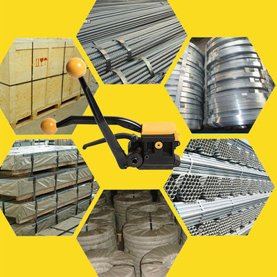 A333 수동 철강 스트랩 도구와 0.4-0.8mm 스트랩 너비로 13-19mm 박스 스트랩