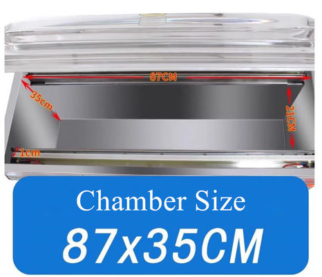 가동이 쉬운 스테인레스 스틸 열형 쌀 벽돌 진공 포장 기계