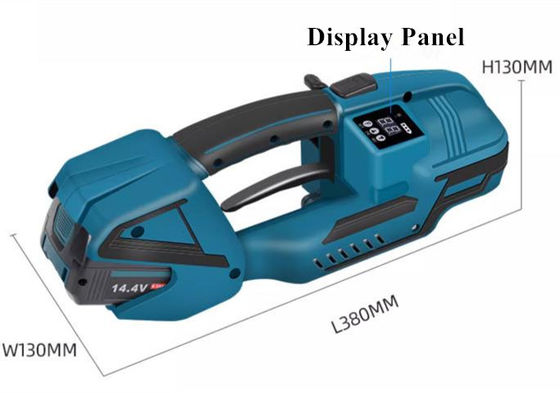 14.4V 4A 57.6Wh 배터리 전동 전기 13-16mm 플라스틱 PP/PET 스트랩 기계