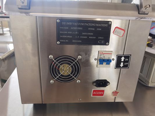 자동 진공 밀착기 식품 밀착 포장 기계 L260*W320*H50mm 방 크기