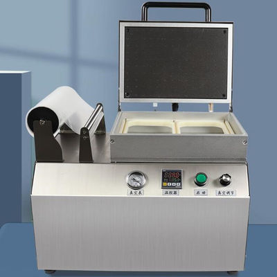 플라스틱 포장 재료로 전동 해산물 진공 열형조제 기계