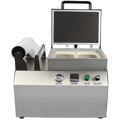 식품 음료 책상 자동 진공 피부 포장 기계 최대 필름 지름 180mm