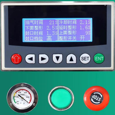 800W 밀폐력 진공 포장 쌀 자동 모양 벽돌 진공 포장 기계 쌀