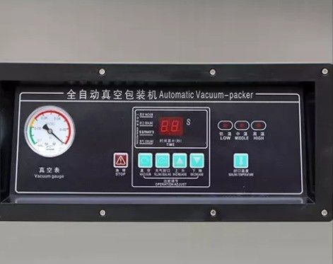 펌프 속도 20m3/h 단실 과일과 채소 포장용 진공 밀폐기