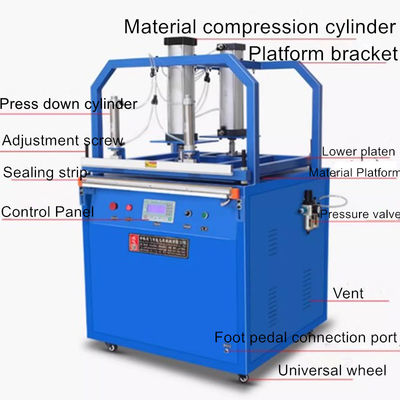 YF-1000 반자동 포장용 Pneumatic Pillow Press 압축 밀폐 기계