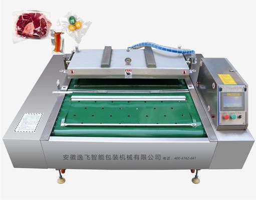 산업용 육류, 채소 및 생선 가공용 380V 컨베이 벨트 진공 밀폐기