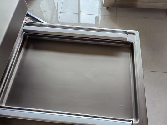 두 개의 챔버 진공 포장 기계 Sauerkraut 고기 생선 날짜 1070 * 540 * 970mm 크기