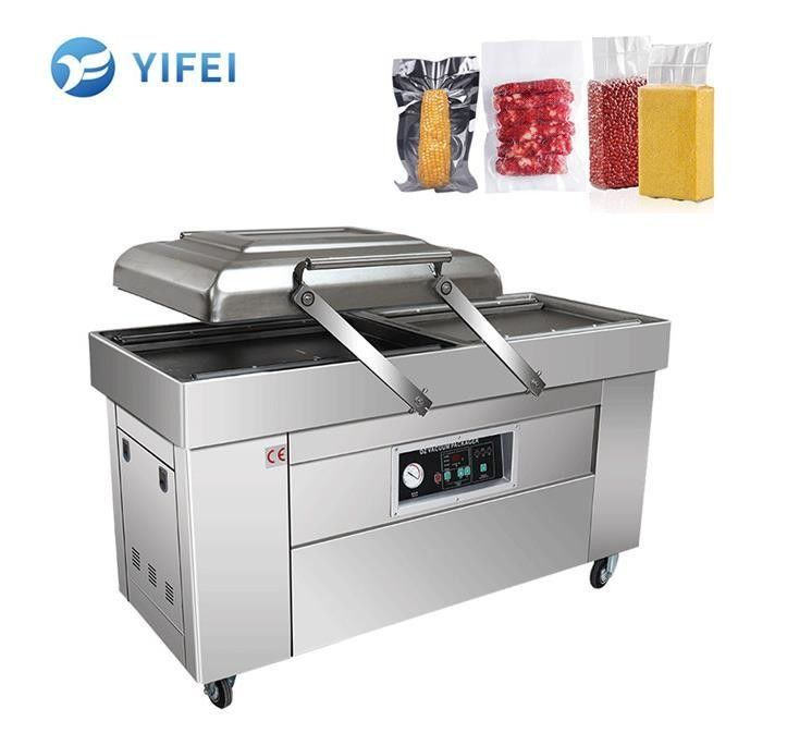 이중실 산업용 진공 포장기 1.5KW 진공 펌프 전력