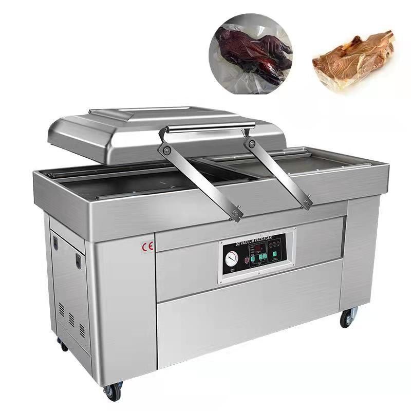 밀봉 길이 600mm CE 인증 된 산업용 식품 및 수프용 진공 포장 기계