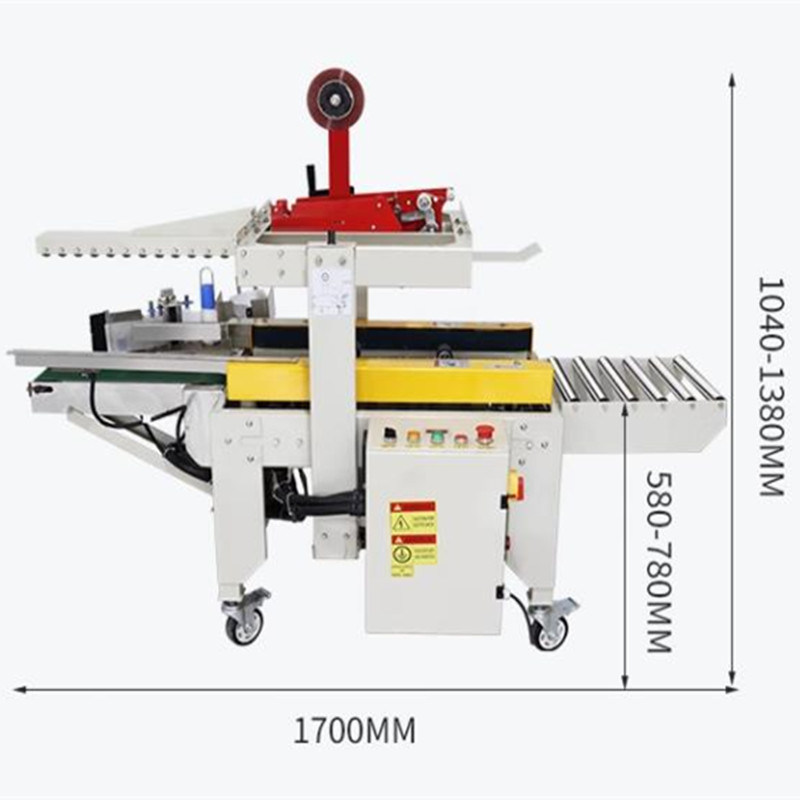 포장을 위한 다재다능한 카튼 밀폐 및 라벨링 기계 카튼 길이≥130mm